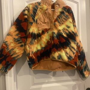 Free people tye-dye rocky ridge pullover